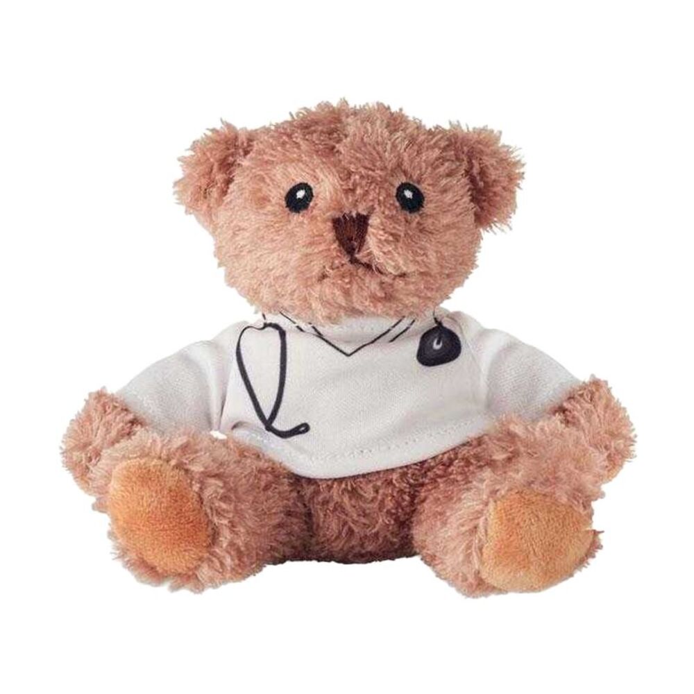 MidOcean Doctor Plush Teddy Bear / White/Brown